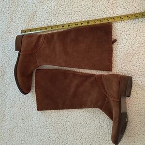 Nine West Take it Easy Suede Vintage American Collection Boots Size 6M